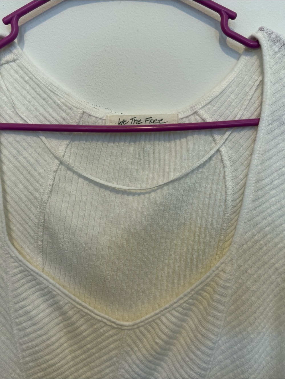 Free People Ribbed Knit Top - Picture 4 of 5